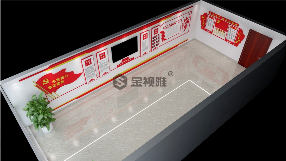 北京通州设计公司文化墙设计